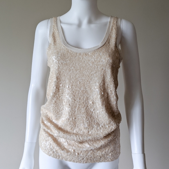 J Crew Sequin Tank - Picture 2 of 6